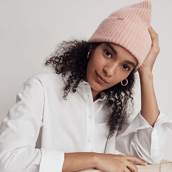 Madewell Alpaca-Blend Cuffed Beanie - Picture 2 of 6
